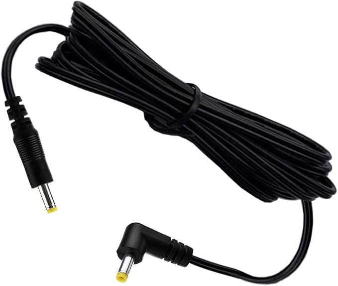 UpBright DC Power Cable Connecting Cord Compatible with Panasonic PV-A17 PV-A17-K PV-A19 PVA17 PVA17K Video AC Adapter VCR DC Out Charger to Video Camera Palmcorder Camcorder PV-L579 PV-L579D VHS-C