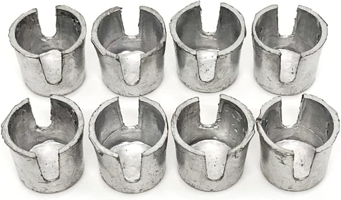8 Pieces Battery Post Shims Caps Adapter Terminal Cable End Repair Kits for Positive or Negative Posts, Car Battery Terminal Post Connectors Battery Cover Anode Cathode Sleeves Repair Shims Tools