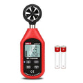UNI-T Digital Anemometer UT363BT Handheld Wind Speed Meter Wind Chill Air Temperature Gauge -14° ~122°F /-10°C~50°C for HVAC Shooting Drone with LCD Backlit Max/Avg Data Hold
