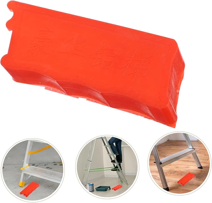Nonslip Ladder Feet Caps for Enhanced Stability Thick Protective Covers for Extension Ladders for Home Construction Use