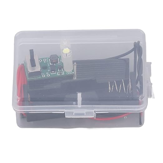 Solar Light Control Panel Kit 1.2V Solar Light Control Board Charging PCB Solar Lawn Lamp Control Board Set with Instruction Manual