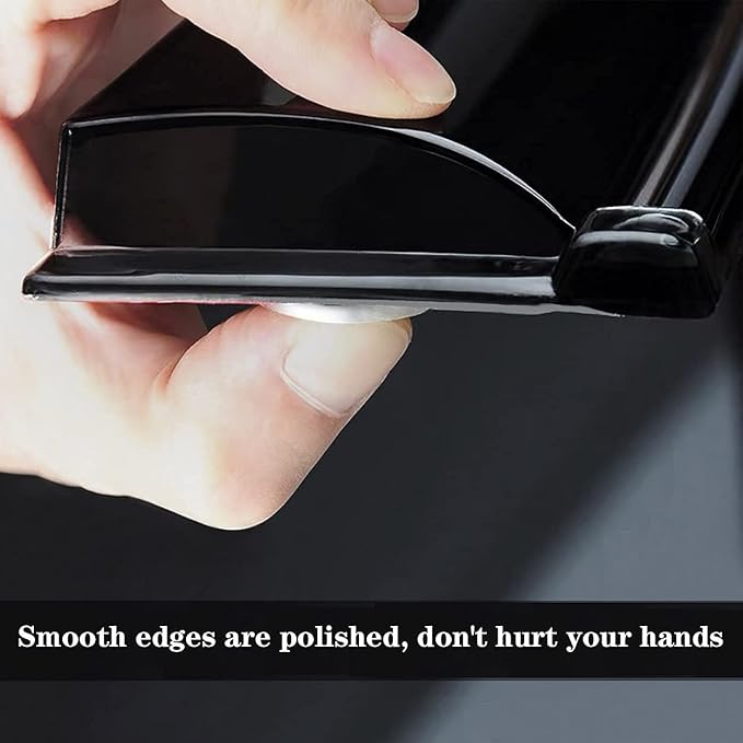 34inch 880mm Universal Sun Roof Wind Deflector, 1pcs Dark Smoke Auto Moon Sunroof Window Visor with Double Side Tape RN88