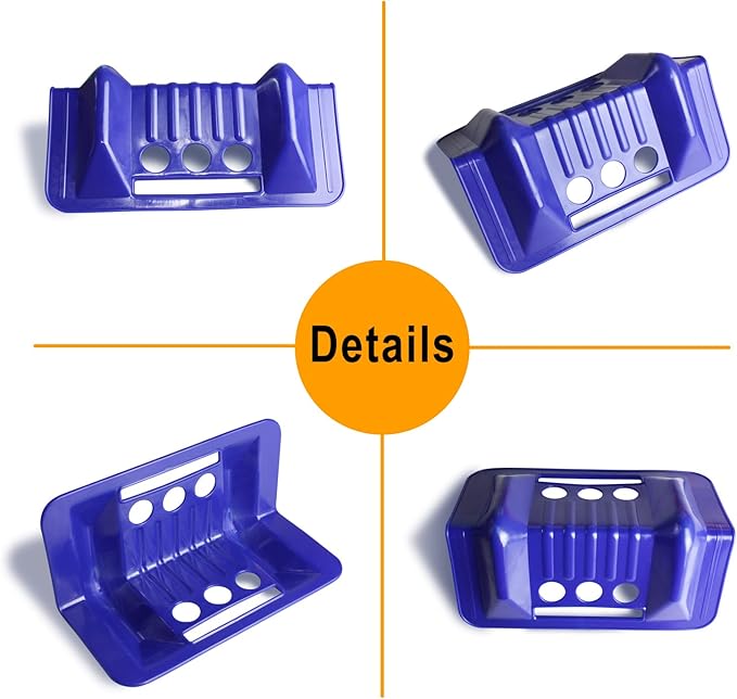 ENJ Flatbed Edge Protectors for Cargo Loads Corner Protectors Flatbed Used Together with Webbing to Protect Cargo, 20 Pack
