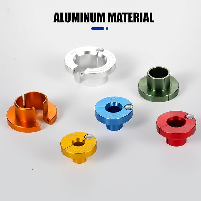 6 Size Durable Aluminum Fuel Line Disconnect Tools Work on Air Conditioning Lines and Quick Connect Fuel Lines