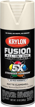 Krylon Fusion All-In-One Adhesive Spray Paint for Indoor/Outdoor Use, 12 oz, Clamshell