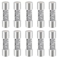 Baomain 10-Pack gPV Solar PV Fuse 10A 1000V DC, 10x38mm, 33kA Breaking Capacity, CE Listed for Photovoltaic Systems, Combiner Boxes (10 Amp.)
