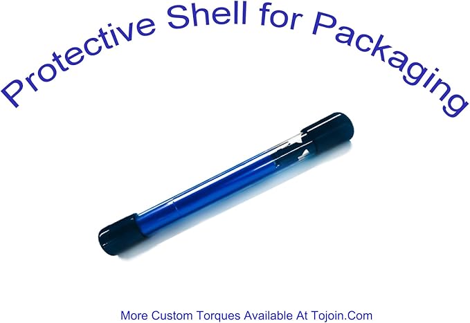 SMA Torque Wrench for RF Connector, 8mm Opening, 0.9 Nm Torque, Alloy Steel Material, Blue Color