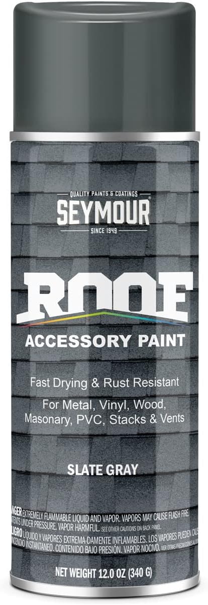 Seymour 16-1705 Roof Accessory Paint, Slate Gray