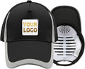 YOWESHOP Reflective Safety Baseball Cap Customize Logo with Removable PE Shell Hi-Vis Safety Work Hat
