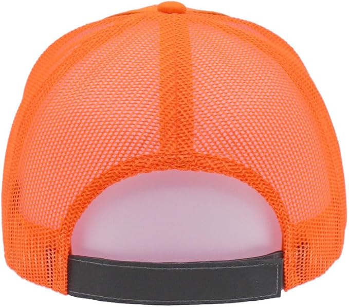 The Vintage Year Reflective High Visibility Piping Neon Polyester Twill Low Profile Structured Baseball Cap