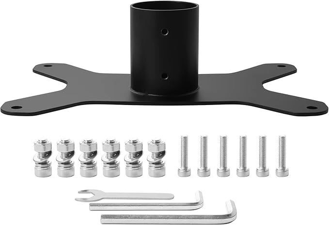 Starlink Flat High Performance Pipe Adapter, TuoBak's Starlink Flat High Performance Pole Mount Kit,Starlink Flat High Performance Roof Mounting Kit