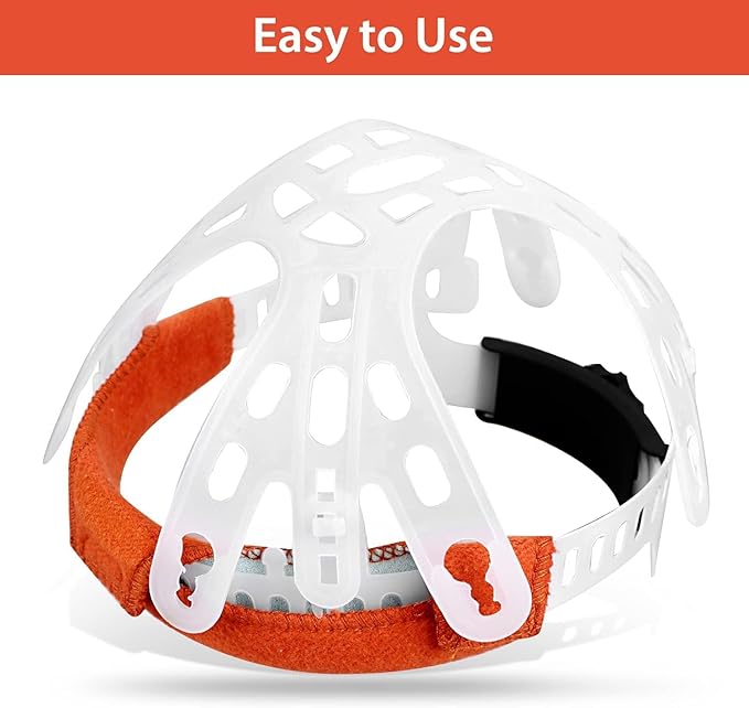 10Pcs Hard Hat Sweatband Washable Cotton Hardhat Liner Reusable Hardhat Accessories Air Cushion Sweatband Helmet Comforter Pad