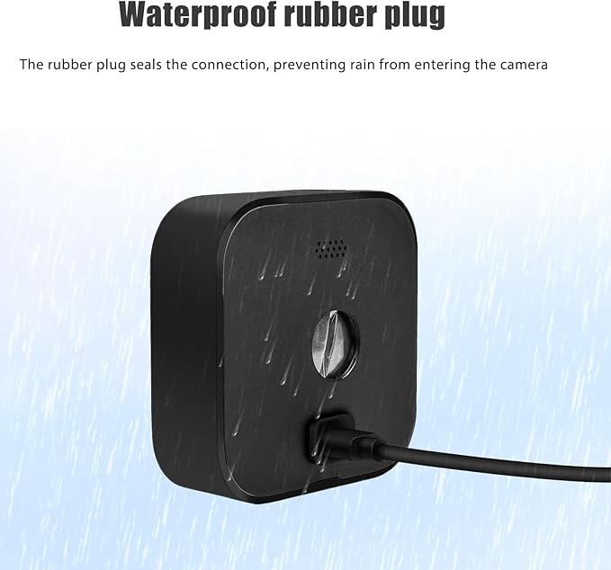 Solar Panel for Blink Camera, Solar Panel Compatible with Blink Outdoor (3rd Gen) Blink XT XT2 Camera, IP65 Waterproof, 13.12ft Cable, Wall Mount