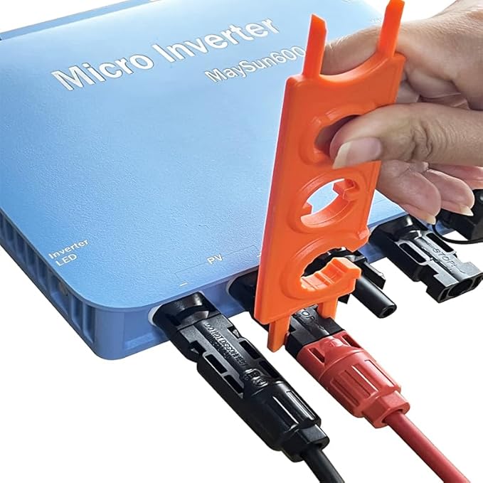 Solar Connector Wrench Disconnect Tool Cable Wire Assembly and Disassembly Tool for Solar Panel Cable PV System Wire,Solar MC-4 Spanner Wrench Disconnect Tool 20PCS