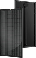 RICH SOLAR 100 Watt 12 Volt Premium Monocrystalline Solar Panel All Black