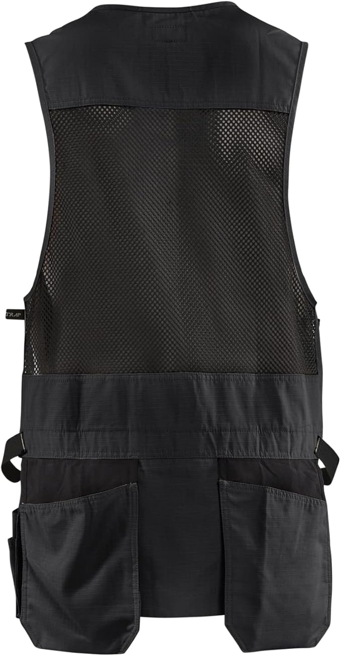 Blaklader Men's Ripstop Kangaroo Mesh Work Vest with Utility Pockets