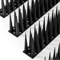OFFO Bird Spikes Pigeon Outdoor Spikes for Cat Keep Birds Raccoon Woodpecker Away Covers 4 Feet(1.2m), Black