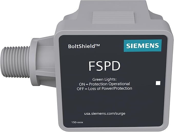 Siemens Boltshield FSPD036 Level 2 Whole House Surge Protection Device Rated for 36,000 Amps, 120/240V
