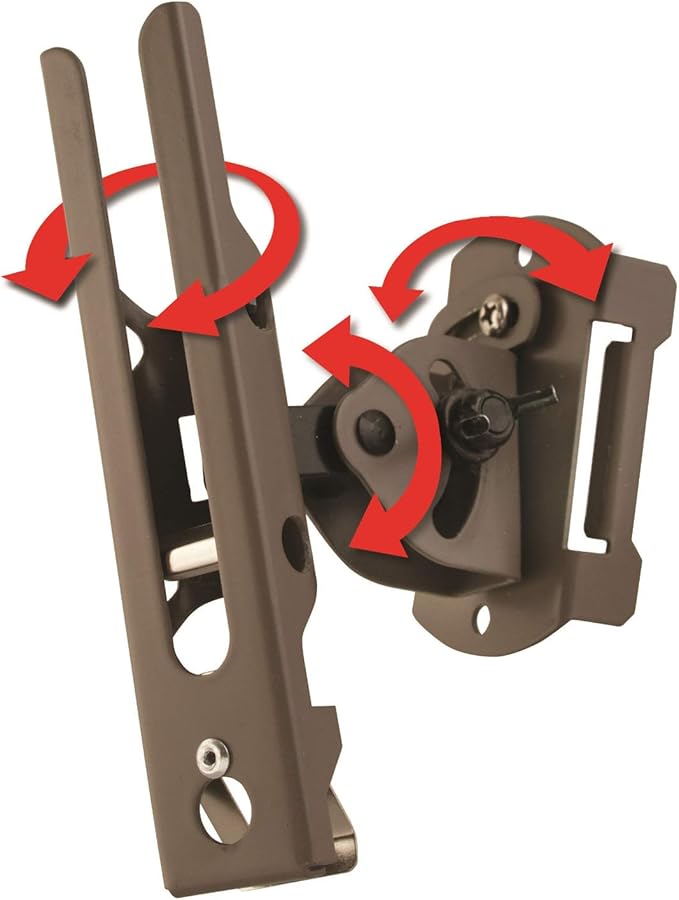 Cuddeback Genius Pan Tilt Lock Mount with Universal Adapter and Mounting Screws, 4-Pack