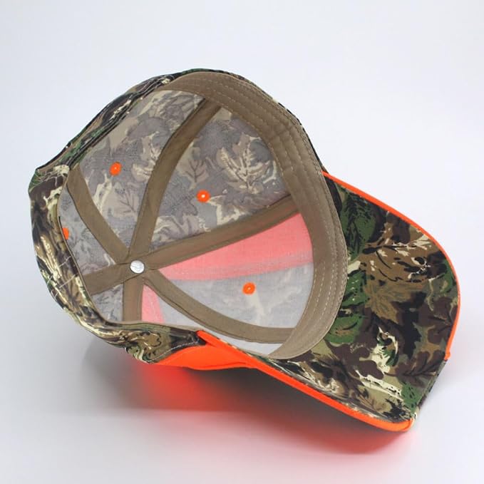 The Vintage Year Reflective High Visibility Piping Neon Polyester Twill Low Profile Structured Baseball Cap