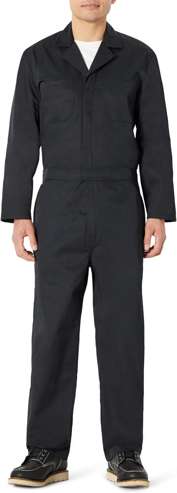 Amazon Basics Men's Men's Long Sleeve Workwear Coveralls