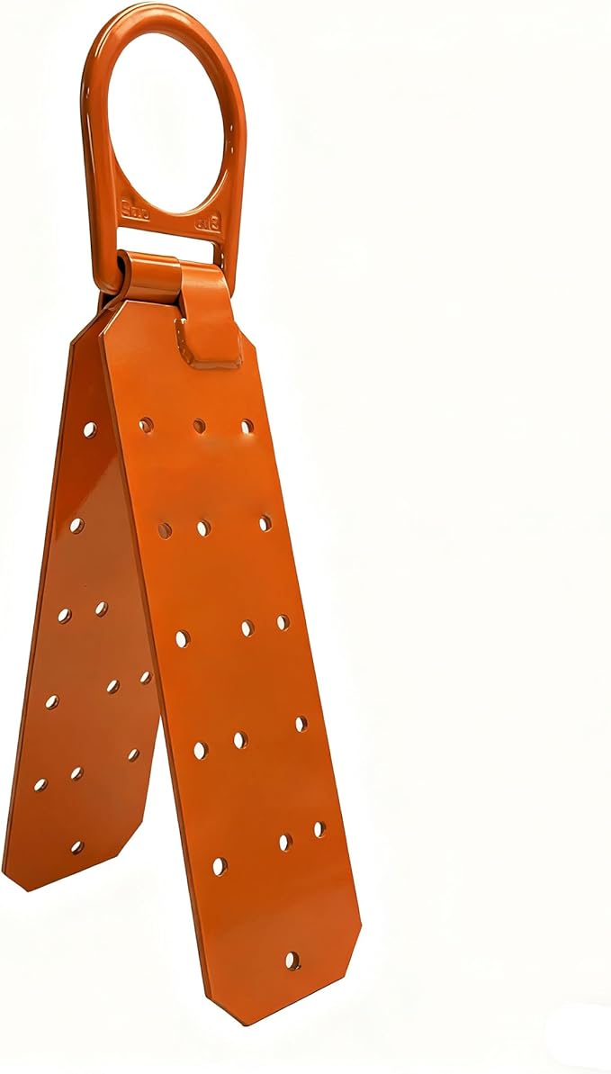 15-545 Reusable Roof Anchor Bracket - High Stength D-ring Roofing Anchor, Fall Protection for Metal Roofs, Construction, Industrial Safety Equipment