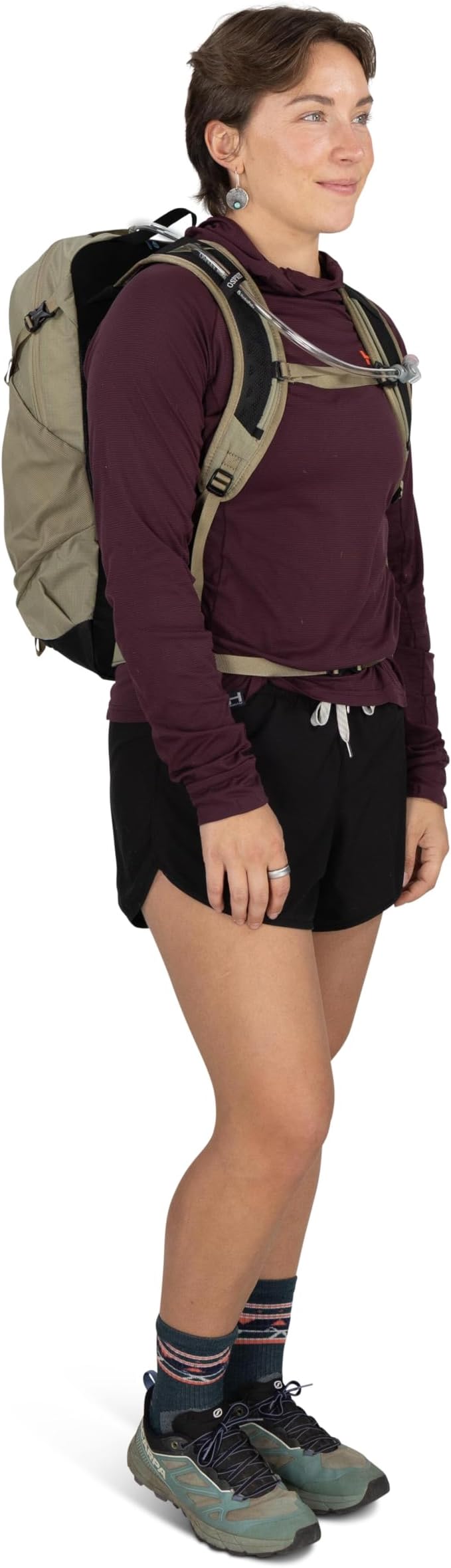 Osprey Sportlite Lightweight Hiking Backpack with Hydraulics Reservoir for Men & Women - Everyday Hydration Travel Bag