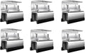 Van Roof Rack Mount Kit,Roof Rack Brackets Compatible with ProMaster, Boxer, Jumper, Ducato,304 Stainless Steel Corrosion-Resistant & Durable(Brackets, Piece, 6)