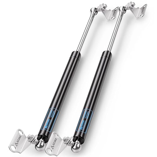 ARANA Gas Struts 20 inch 250lb with Brackets (2 Pack) - Heavy Duty Lift Support for RV Bed Hatch & Storage Box Lid - Hydraulic Spring Shocks for Camper Bed, Cellar Door, Floor Hatch