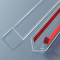 Wall Corner Protector - 2PCS, 16" x3/4" - Self Adhesive Clear Corner Protectors for Walls, Cabinet Doors, Edge Protector Trim; Easy to Install Corner Guards for Walls (40.6cm x 2cm)