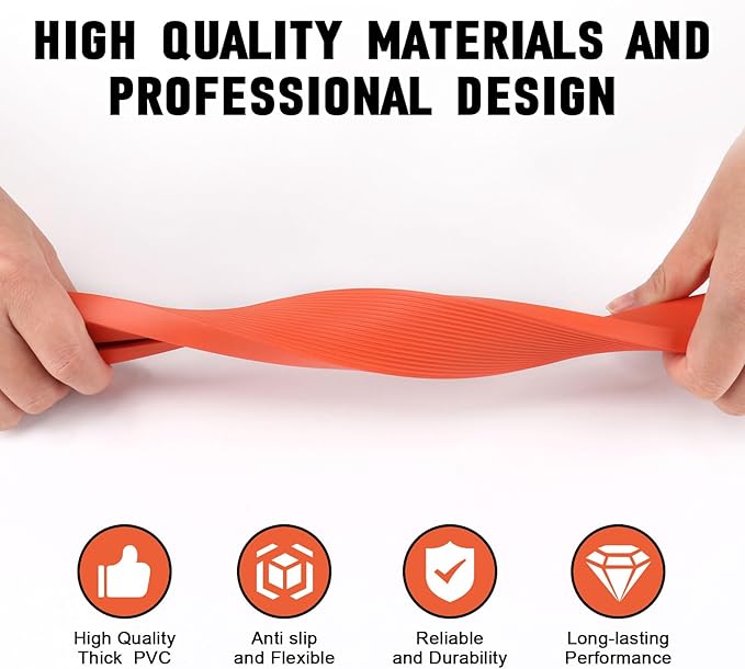 Ladder Stabilizer, Rail Ladder Covers for Gutters & Roof, Ladder Safety Protector Fits Extension Ladders with 1”Wide Offset “T” Profile, Used to Fall Prevention and Scratch Protection, 2 Pack