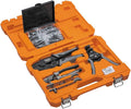 Klein Tools 92919SEP Solar Tool Set with Cutter, Stripper, Crimper, Wrenches and PV Connectors for Solar Panel Cable Assembly and Installation