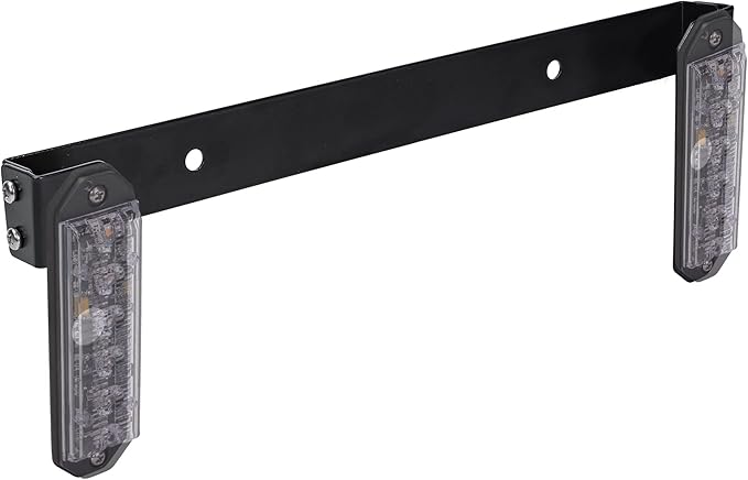 LAMPHUS Vertical License Plate Mounting Bracket PlanarFlash Lighthead [Rust Resistant] [Powder Coated] [Installs Easily] - Perfect for Pickup Trucks, SUVs, Trucks, and Cars