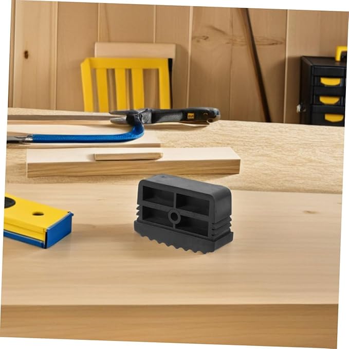 PRETYZOOM 2pcs Non Slip Rubber Caps for Ladder Legs Skid Cushion Covers for Stability Noise Reduction and Strong Traction Accessories