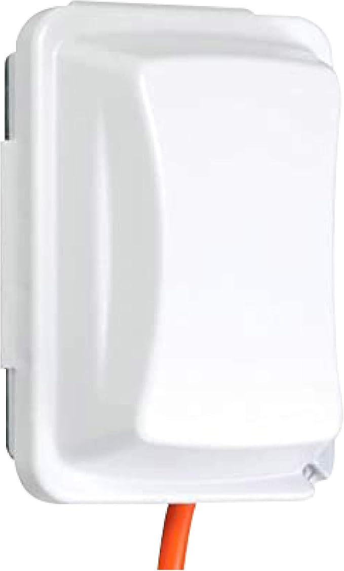 TayMac MM410W Single-Gang Horizontal/Vertical Mount Weatherproof In-Use Cover, 16 in 1, 2.75 in, White