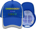 YOWESHOP Reflective Safety Baseball Cap Customize Logo with Removable PE Shell Hi-Vis Safety Work Hat