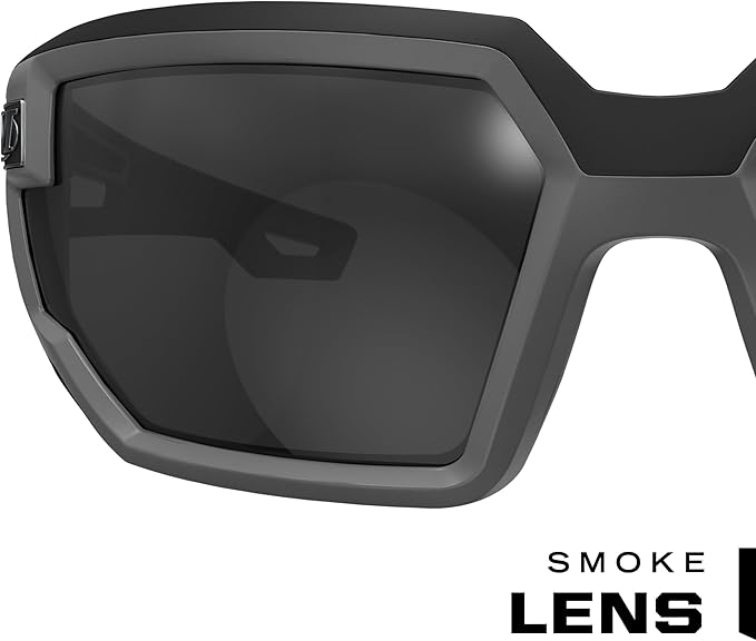 Mechanix Wear: Vision Type-X Safety Glasses with Advanced Anti Fog, Scratch Resistant, Black Frame, Protective Eyewear, Lightweight Glasses, Ventilated Temples, For Outdoor Use (Smoke Lens)