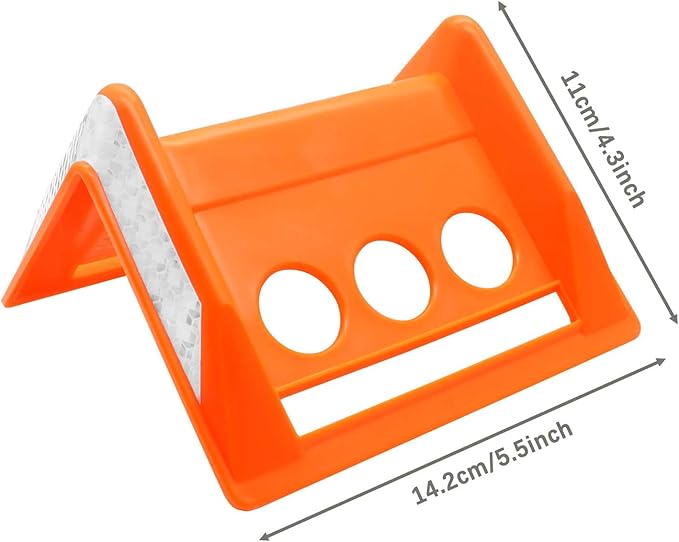 Flatbed Edge Corner Protector Holder (24 Pack) Ratchet Strap Protector Heavy Duty Cargos Protector Flatbed Equipment for Shipping Cargo Protection