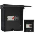 Automatic Transfer Switch, 100 Amp 3 Pole Auto Transfer Switch for Home Generator, 120/240-Volt 24,000W Stronger Stability, for Outdoor and Indoor with Ground, General 60HZ (100A-3P-10 x8 x4)
