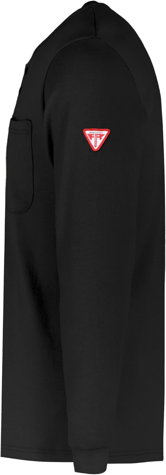 TICOMELA FR Shirts for Men Flame Resistant Shirt NFPA2112/CAT2 7oz Fire Retardant Men's Long Sleeve Henley Shirts