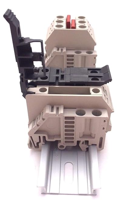 Dinkle Solar Combiner Box 3 Fuse Holders 10 AWG Inputs 6 AWG Output 36A 600V