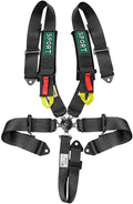 BESTZHEYU 5-Point Racing Harness Set SFI with Ultra Comfort Heavy Duty Shoulder Pads