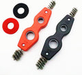 4-in-1 Copper Pipe Cleaner, 1/2" & 3/4" Copper Tubing Brush Inner & Outer Thread Cleaner, Plumber Deburring Brushs Pipe Cleaning Brush for Plumbing Soldering Brazing (2pcs)