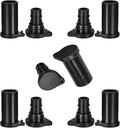 Solar Connector Caps, IP67 Solar Panel Connector Cap Weather Resistant Dust Male and Female Cap for MC-4 Solar Connectors (5 Pairs)