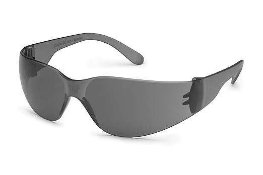 Gateway Safety 4678 UL-Certified StarLite Safety Glasses, Gray Anti-Fog Lens, Gray Temple (Pack of 10)