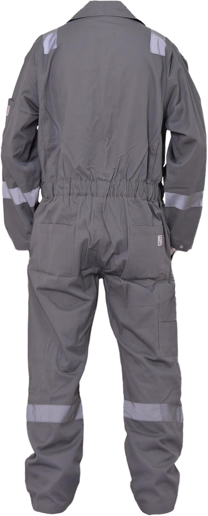 Flame Resistant FR Hi Vis Coveralls for Men NFPA 2112 Complied 7oz Overall for Men Reflective Tape 6 Pockets Coverall
