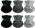 Geyoga Neck Gaiter Bandana Face Mask Summer UV Protection Cooling Breathable Face Mask Neck Scarf Balaclava for Men Women
