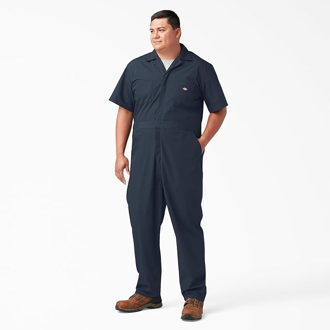 Dickies mens Short Sleeve Coveralls