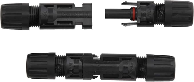 Homend Solar Panel Tools Kit Assembly Including 10 Pairs Female and Male Connectors, 2 Pieces Spanner, Y Branch Connector and Solar Crimping Tool
