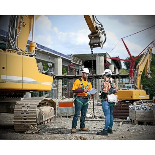 MSA 10102194 V-Gard Cap Style Safety Hard Hat With Fas-Trac III Ratchet Suspension | Polyethylene Shell, Self Adjusting Crown Straps - Standard Size in Hi-Viz Yellow Green/Silver Stripe